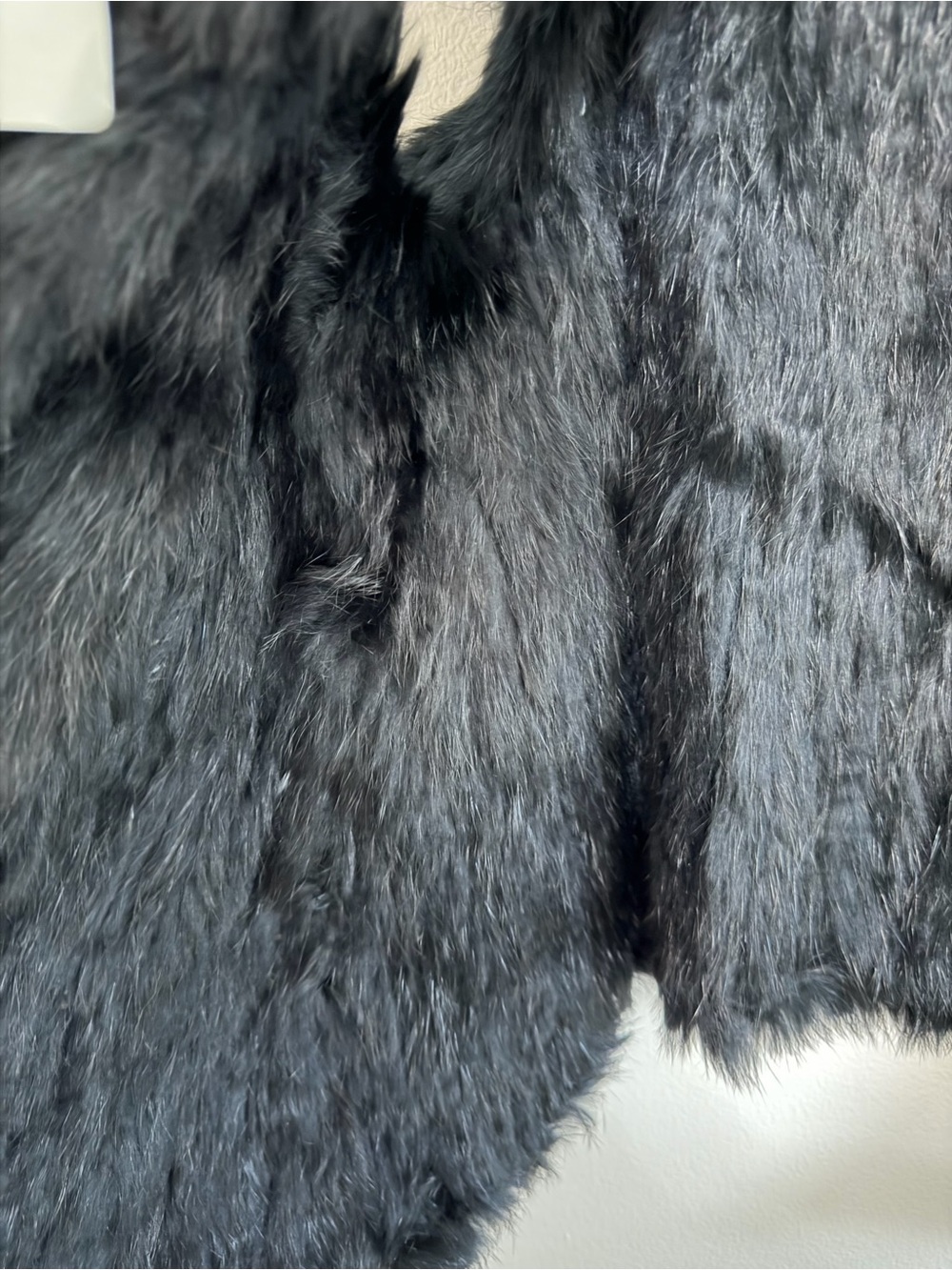 McGinn Black 100% Rabbit Fur Liner - Picture 4 of 4